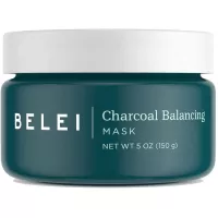 Belei by Amazon: Charcoal Balancing Mask, Fragrance Free, Paraben Free, 5 Ounce (150 g)