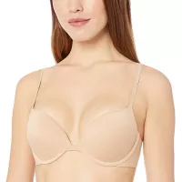 Calvin Klein Womens Constant Push Up Plunge Bra