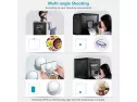 Neewer Photo Studio Light Box 20 Inches/50cm Shooting Light Tent Adjustable Brightness Foldable Portable Professional Booth Table Top Photography Lighting Kit 120 Led Lights 4 Colors Backdrops