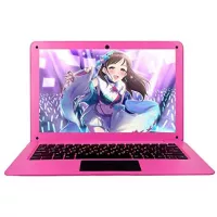Smartbook High-Performance 10.1 inch Ultra-Thin Portable Office Entertainment Notebook only 0.8KG Intel Quad-core Processor 2G+32GB EMMC pre-Installed Windows 10 Professional, Office 2010 (Pink)