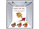 Photo Box, Samtian Photo Light Box 32x32x32 Inches 126 Led Light Photo Studio Shooting Tent Tabletop Photography Lighting Kit With 4 Background Paper (black,white, Red And Orange) For Photography