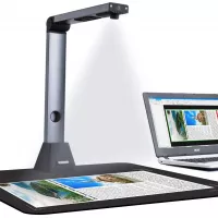 iCODIS Document Camera X3, High Definition Portable Scanner for Teacher, Not Compatible with MAC, Capture Size A3, Multi-Language OCR and English Article Recognition