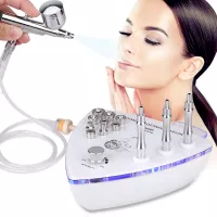 Diamond Microdermabrasion Dermabrasion Machine, TopDirect Facial Skin Care Beauty Device with Spray Gun Home Use Equipment (Strong Suction Power: 0-68cmHg)
