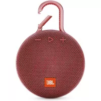 JBL CLIP 3 - Waterproof Portable Bluetooth Speaker - Red