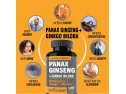 Authentic Korean Red Panax Ginseng + Ginkgo Biloba, 120 Vegan Capsules..