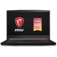 MSI GF63 Thin 9SC-066 15.6" Gaming Laptop, Thin Bezel, Intel Core i7-9750H, NVIDIA GeForce GTX1650, 16GB, 512GB NVMe SSD