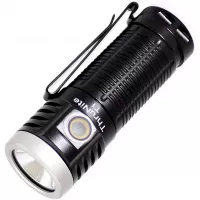 ThruNite T1 Magnetic Tailcap Handheld Flashlights, USB Rechargeable EDC Flashlight, Stepless Dimming 1500 lumens Pocket Flashlight, CREE XHP50, 1100mAh Battery Included - CW