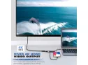 Usb C Hub Multiport Adapter - 7 In 1 Portable Space Aluminum Dongle With 4k Hdmi Output, 3 Usb 3.0 Ports, Sd/micro Sd Card Reader Compatible For Macbook Pro, Xps More Type C Devices