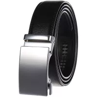 Filgate Men's Leather Ratchet Dress Belt - Genuine Leather Belt for Men - with Automatic Buckle,Elegant Gift Box