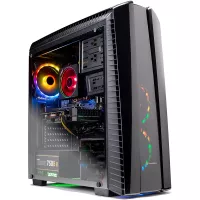SkyTech Shadow II Gaming Computer PC Desktop – Ryzen 7 2700 8-Core 3.2 GHz, NVIDIA GeForce RTX 2060 6G, 500G SSD, 16GB DDR4, RGB, AC WiFi, Windows 10 Home 64-bit