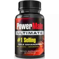 PowerMale Ultimate - #1 Male Enhancement Pills - Enlargement Pills, Add Size, Strength, Stamina, Performance