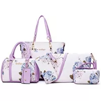 Women Designer Pureses And Handbags Set Satchel Shoulder Bags Tote Bags 6pcs Wallets