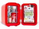 Coca-cola Vintage Chic 4l Cooler/warmer Mini Fridge By Cooluli For Cars, Road Trips, Homes, Offices And Dorms (110v/12v)