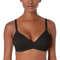 Warner's Women's No Side Effects Wire-Free Contour Bra