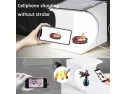 Duclus Mini Photo Studio Light Box,photo Shooting Tent Kit,portable Folding Photography Light Tent Kit With 40pcs Led Light + 6 Kinds Color Backgrounds For Small Size Products