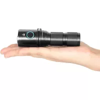 IMALENT DM70 Compact EDC Flashlight, with Cree XHP70.2 LED Super Bright 4500 Lumens Rechargeable Flashlight, High Lumens Torch Handlight with 21700 5000mAh Battery for Camping