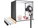 Neewer Photo Studio Light Box 24inches/60cm Shooting Light Tent Adjustable Brightness Foldable Portable Professional Booth Table Top Photography Lighting Kit 156 Led Lights 4 Colors Backdrops