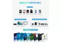 Usb C Hub, Hiearcool Macbook Pro Adapter Usb C Dongle, 7 In 1 Usb C To Hdmi Multiport Adapter Compatible For Usb C Laptops Nintendo And Other Type C Devices (4k Hdmi Usb3.0 Sd/tf Card Reader 100w Pd)