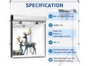 Photo Box, Travor Photo Studio Light Box 35"/90cm Adjustable Brightness Portable Shooting Tent Table Top Photography Lighting Kit With 126 Led Lights 4 Backdrops (brightness 15000lm, Cri95+)