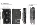 Zotac Gaming Geforce Rtx 2070 Super Mini 8gb Gddr6 256-bit 14gbps Gaming Graphics Card, Ice Storm 2.0, Super Compact, Zt-t20710e-10m