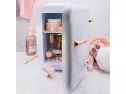 Finishing Touch Flawless Mini Beauty Fridge For Makeup And Skincare, White, 4 Liter