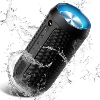Wireless Speaker Bluetooth, COOCHEER 24W Bluetooth Portable Speaker with Party Light, IP67 Waterproof Portable Wireless Speakers for Outdoor, TWS, 20+Hour Playtime, Built-in mic,Dustproof