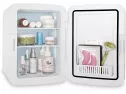 Cooluli Infinity Black 10 Liter Compact Portable Cooler Warmer Mini Fridge For Bedroom, Office, Dorm, Car - Great For Skincare & Cosmetics (110-240v/12v