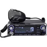 Uniden BEARTRACKER 885 Hybrid Full-Featured CB Radio + Digital TrunkTracking Police/Fire/Ambulance/DOT Scanner w/ BearTracker Warning System Alerts, 40-channel CB, 4-Watts power, 7-color display.