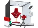 Showmaven Photo Light Box, Portable Folding Photography Studio Box Boo..