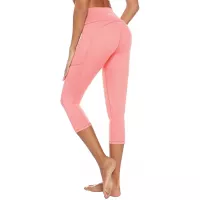 AUU High Waisted Leggings with Pockets Workout Leggings for Women Stretch Yoga Pants Buttery Soft