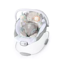 Ingenuity Cradling Bouncer Seat with Vibration & Melodies- Landry The Lion (12364)