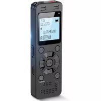 32GB Digital Voice Recorder for Lectures Meetings - EVIDA 2324 Hours Voice Activated Recording Device Audio Recorder with Playback,Password