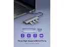 Vava Usb C Hub, 7-in-1 Usb C Adapter For Macbook/pro/air (thunderbolt 3), With 4k Usb-c To Hdmi, 3 Usb 3.0 Ports, Sd/tf Cards Reader, 100w Power Delivery Dock For Ipad Pro/macbook/type C Devices