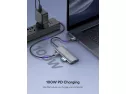 Vava Usb C Hub, 7-in-1 Usb C Adapter For Macbook/pro/air (thunderbolt 3), With 4k Usb-c To Hdmi, 3 Usb 3.0 Ports, Sd/tf Cards Reader, 100w Power Delivery Dock For Ipad Pro/macbook/type C Devices