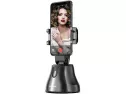Portable All-in-one Smart Selfie Stick, 360° Rotates Auto Face & Object Tracking Vlog Shooting Smartphone Mount Holder