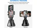 Portable All-in-one Smart Selfie Stick, 360° Rotates Auto Face & Object Tracking Vlog Shooting Smartphone Mount Holder