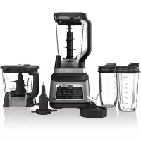 Ninja BN801 Professional Plus Kitchen System with Auto-iQ, and 64 oz. max liquid capacity Total Crushing Pitcher, in a Black and Stainless Steel Finish