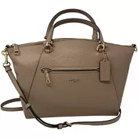 COACH Women's Pebbled Prairie Satchel