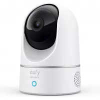 eufy Security 2K Indoor Cam Pan & Tilt, Plug-in Security Indoor Camera with Wi-Fi, IP Camera, Human & Pet AI, Voice Assistant Compatibility, Motion Tracking, HomeBase Not Required