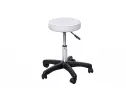Salon Style White Leather Cover Beauty Professional Facial Tabel Bed Chair Massaging Tables For Barber Face Beauty Updated Facial Beds And Tattoo Chairs With Stool