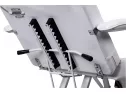 Salon Style White Leather Cover Beauty Professional Facial Tabel Bed Chair Massaging Tables For Barber Face Beauty Updated Facial Beds And Tattoo Chairs With Stool