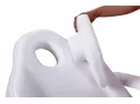 Salon Style White Leather Cover Beauty Professional Facial Tabel Bed Chair Massaging Tables For Barber Face Beauty Updated Facial Beds And Tattoo Chairs With Stool