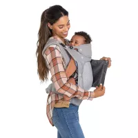 Infantino in Season - Ergonomic, 5 Layer Carrier with face-in and face-Out, Front and Back Carry for Newborns and Toddlers 8-40 lbs, Unisex