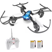 Holy Stone HS170 Mini Drone for Kids & Adults, RC Nano Quadcopter with 2 Batteries, Altitude Hold, Headless Mode, 3D Flips, One Key Take-Off and Speed Adjustment, Easy Toy for Beginners