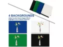Photo Studio Box, Sedgewin 16x16 Inches Portable Foldable Photo Light Box Shooting Light Tent With Brightness Dimmer 144 Led Lights & 4 Backgrounds For Photography (16''/40cm)