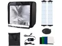 Photo Studio Box, Sedgewin 16x16 Inches Portable Foldable Photo Light Box Shooting Light Tent With Brightness Dimmer 144 Led Lights & 4 Backgrounds For Photography (16''/40cm)
