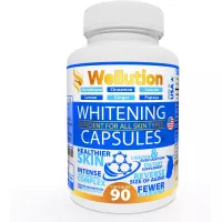 Whitening Pills for Skin - 90 caps - Herbal Supplement -3 Times Better Than glutathione - Focus on Clear Glossy Brightening and Smoothy Skin Support - Dark Spot Remover Acne & Acne Scar Remover