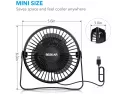 Beskar Usb Small Desk Fan - 6 Inch Portable Fans With 3 Speeds Strong ..