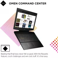 OMEN 15 Gaming Laptop, NVIDIA GeForce GTX 1660 Ti, Intel Core i7-10750H, 8 GB DDR4 RAM, 512 GB PCIe NVMe SSD, 15.6" Full HD, Windows 10 Home, RGB Keyboard (15-dh1020nr, 2020 Model)