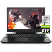 OMEN 17 Gaming Laptop, NVIDIA GeForce RTX 2070, Intel Core i7-10750H, 16 GB DDR4 RAM, 512 GB PCIe NVMe SSD, 17.3" 144Hz Full HD, Windows 10 Home, RGB Keyboard (17-cb1080nr, 2020 Model)